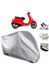 Vespa Sprint 125  Arka Çanta (bağlantı Tokalı) Uyumlu SolarBlock Prime Motosiklet Brandası Örtüsü