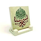 BesmeleYazılı Doğaltaş Masaüstlük