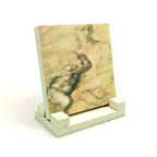 Eskiz çizim (Leonardo Da Vinci)Baskılı Doğaltaş Masaüstlük