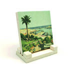 İtalya GörseliBaskılı Doğaltaş Masaüstlük