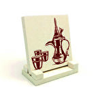 Ortadoğu SembolleriBaskılı Doğaltaş Masaüstlük