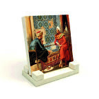 Satranç Oynayanlar Baskılı Doğaltaş Masaüstlük