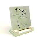 Semazen Baskılı Doğaltaş Masaüstlük