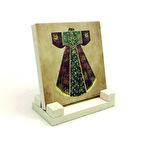 Osmanlı Saray KaftanıBaskılı Doğaltaş Masaüstlük