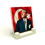 AtatürkBaskılı Doğaltaş Masaüstlük