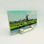 HollandaBaskılı Doğaltaş Masaüstlük