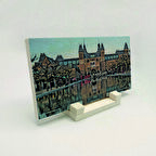 HollandaBaskılı Doğaltaş Masaüstlük