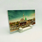 Konya Mevlana TürbesiBaskılı Doğaltaş Masaüstlük