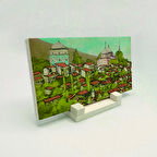 BursaBaskılı Doğaltaş Masaüstlük