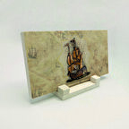 Piri Reis HaritasıBaskılı Doğaltaş Masaüstlük