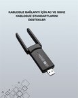 TakÇalıştır Özellikli Çift Bant WiFi Adaptör – 1200 Mbps