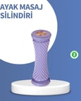 Derin Doku Ayak Masaj Silindiri Plantar Fasiit Topuk Ağrısı İçin