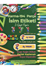 Okul Etiketi Kalem Defter Etiketi, Super Mario Etiketi - 194 Adet Opak Sticker