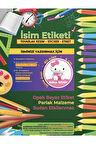 Okul Etiketi, Kalem Defter Etiketi - Hello Kitty Etiketi - 60 Adet 4cm Opak Sticker