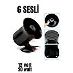 Alarm Sireni 6 Değişik Sesli