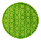 Yuvarlak Tek Renk Pop Push İt Anti Stres Baloncukları Bubble Fidget