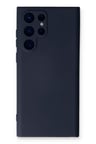 Newface Samsung Galaxy S24 Ultra Kılıf Nano içi Kadife Silikon - Lacivert