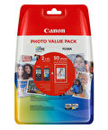 Canon PG-540XL-CL-541XL Orijinal 2'li Paket Mürekkep Kartuş + Foto Kağıdı Hediyeli