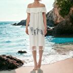  Beach Breeze Peştemal Deniz Elbisesi %100 Pamuk