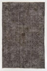 (164 X 256 CM) Gri Anadolu Halısı, El Dokuması Halı, Gri Renkli Halı