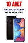 Samsung Galaxy A20e Temperli Cam Ekran Koruyucu Süper Ekonomik Paket ( 10 Adet )