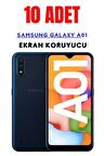 Samsung Galaxy A01 Temperli Cam Ekran Koruyucu Süper Ekonomik Paket ( 10 Adet )