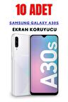 Samsung Galaxy A30S Temperli Cam Ekran Koruyucu Süper Ekonomik Paket ( 10 Adet )