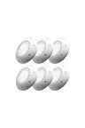 6 Adet 18 Watt Smd Led Beyaz Sıva Üstü Havuz Lambası 18w 12 Volt
