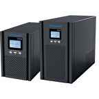 TESCOM TEOS+ 3 kVA 1F/1F (6X7AH) 4/8dk Lcd UPS