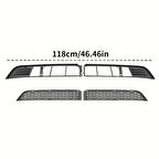 TESLA MODEL Y JUNİPER İÇİN UYUMLU ALT IZGARA PETEK MODEL ÇERÇEVE TELLİ VERSİYON 