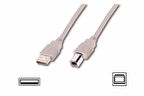 AK-300102-030-E 3 Metre USB A Erkek-USB B Erkek, AWG 28 USB 2.0 Kablo
