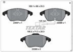 Textar 2358701 Fren Balatası Ön Gdb1550-Fdb1641 Volkswagen Golf 5-Golf 6-Jetta-Caddy-Passat-Leon Bm 04- 3C0698151B