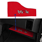 Tofaş Şahin Doğan Kartal Torpido Alt Sehpa Koruma Halısı | Tofaş Kırmızı Torpido Alt Kaplama Örtüsü