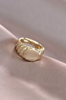 Gold Metal Kadın Yüzük - TJ-BYK1545