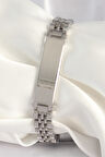 Tegan 316L Çelik Gümüş Renk Zincir Künye Model Erkek Bileklik TG27EB3718