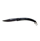 Kılçık Outdoor Çakı 16CM Manuel Işlemeli Sap Siyah