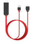 ZR18 3 İn 1 Usb To Hdmı Kablo