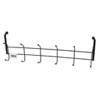 İbico K13-110 F.A-03 Siyah 6 Kollu Amerikan Kapı Arkası Askı- 5'li Paket