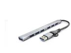 Usb 3.0 & Type-C Hub 7 Port - Gri HDX7857