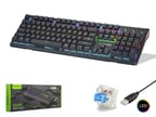 G605 Mekanik Rgb Klye Blue Switch - Siyah