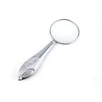 Gümüş Renkli 5x - 45 Mm Zarif Işlemeli Özel Tasarlanmış Büyüteç MG18155-8