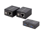 Vga Rj45 Extender Görüntü Aktarim Seti 60 M HDX1285