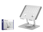 Metal 360 Derece Dönebilen Ergonomik Tablet Ve Laptop Standi - Silver HDX8021