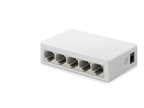 Ethernet Switch 5 Port 10/100 Mbps - Beyaz HDX1344