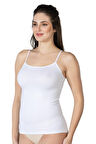 Beyaz Mı Emay 1410 Modal Cotton İnce Askılı Atlet