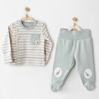 Mummy S Snuggle Saurus 2'li Zıbın Takım Green