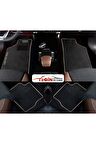 Citroen C4 Picasso 2006-2012 Prime Siyah Halı Bej Kenar Halı Paspas