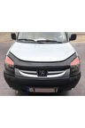 Peugeot Partner (2004-2009) Kaput Koruma / Kaput Rüzgarlığı Kaput Plexi Uyumlu