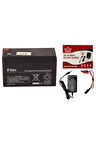 12V 7AH BAKIMSIZ AKÜ VE 3 AMPER HIZLI ŞARJ ALETİ