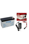 12V 7.2 AMPER UPS AKÜSÜ VE ŞARJ ALETİ